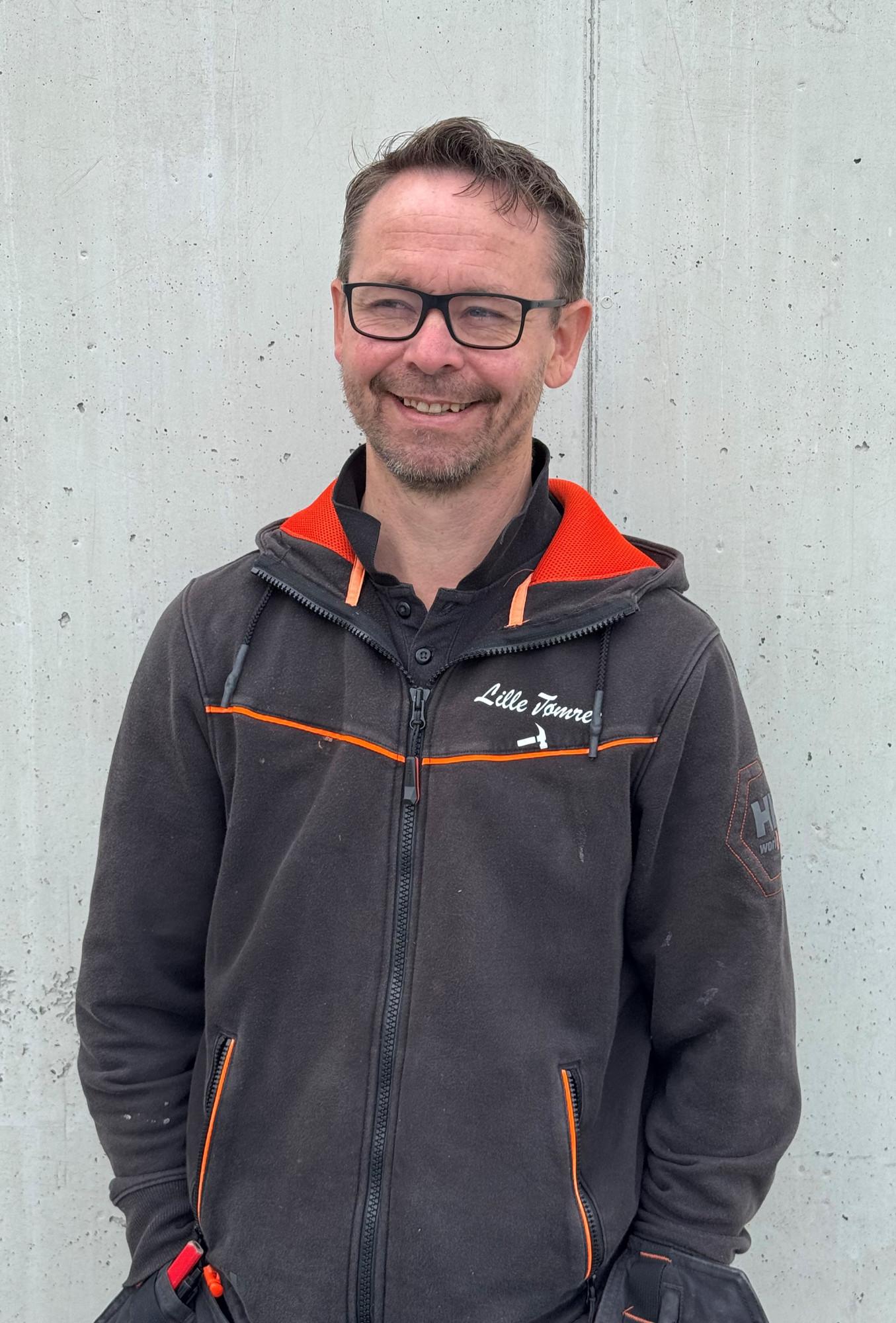 Joachim S. Solberg, daglig leder i Lille Tømrer